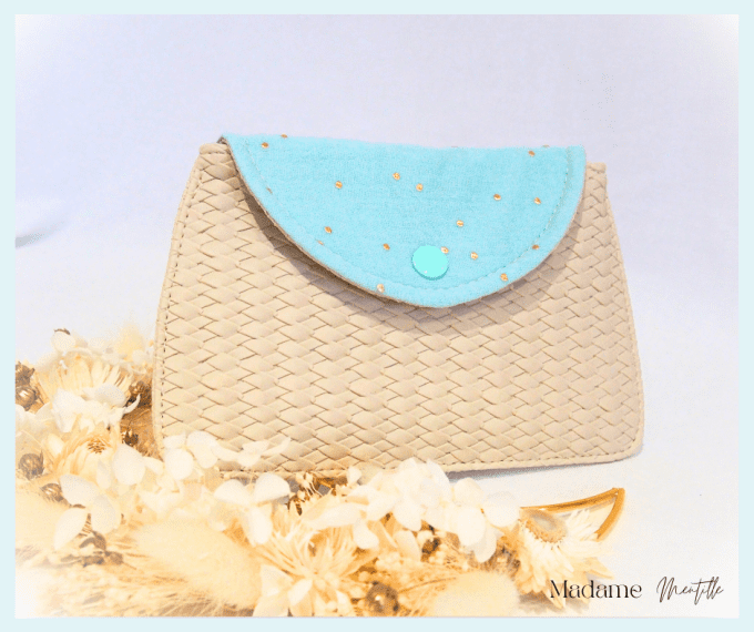 Pochette Huguette - Collection Douceur givrée -