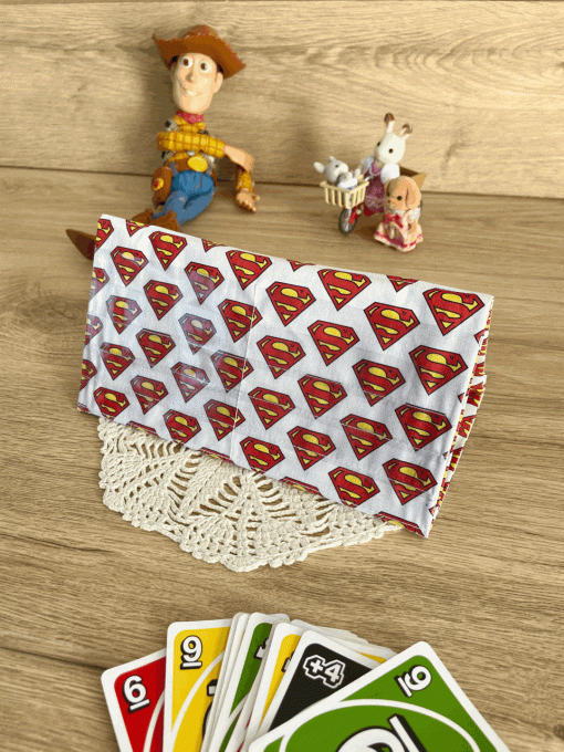 Support à cartes "Super Man"