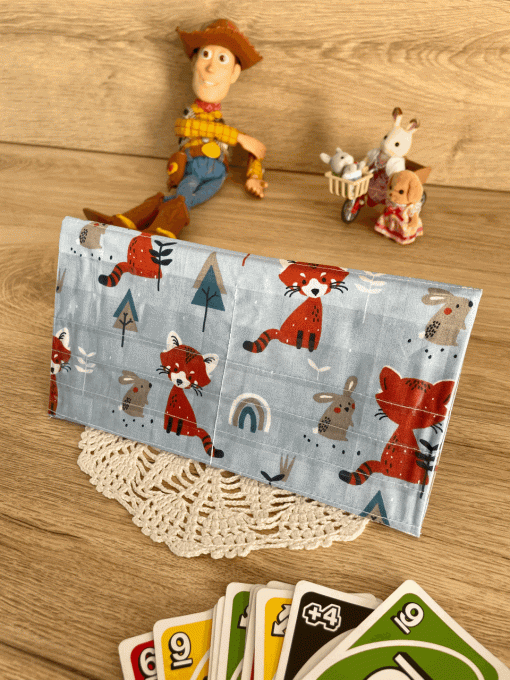 Support à cartes "Panda roux"