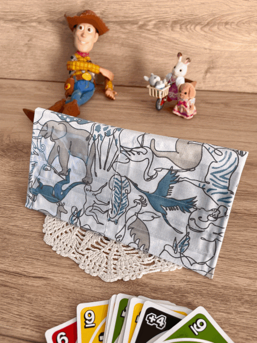 Support à cartes "Animaux"