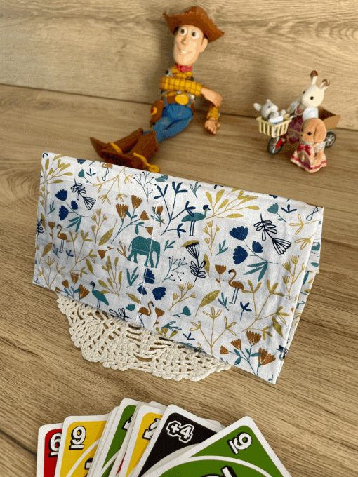 Support de cartes "savane"