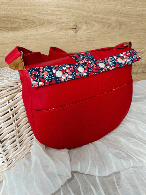 Sac Claudette rouge